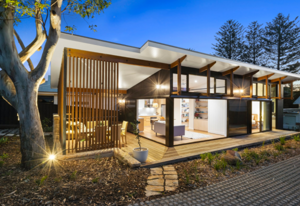 Atap Datar dengan Desain Minimalis